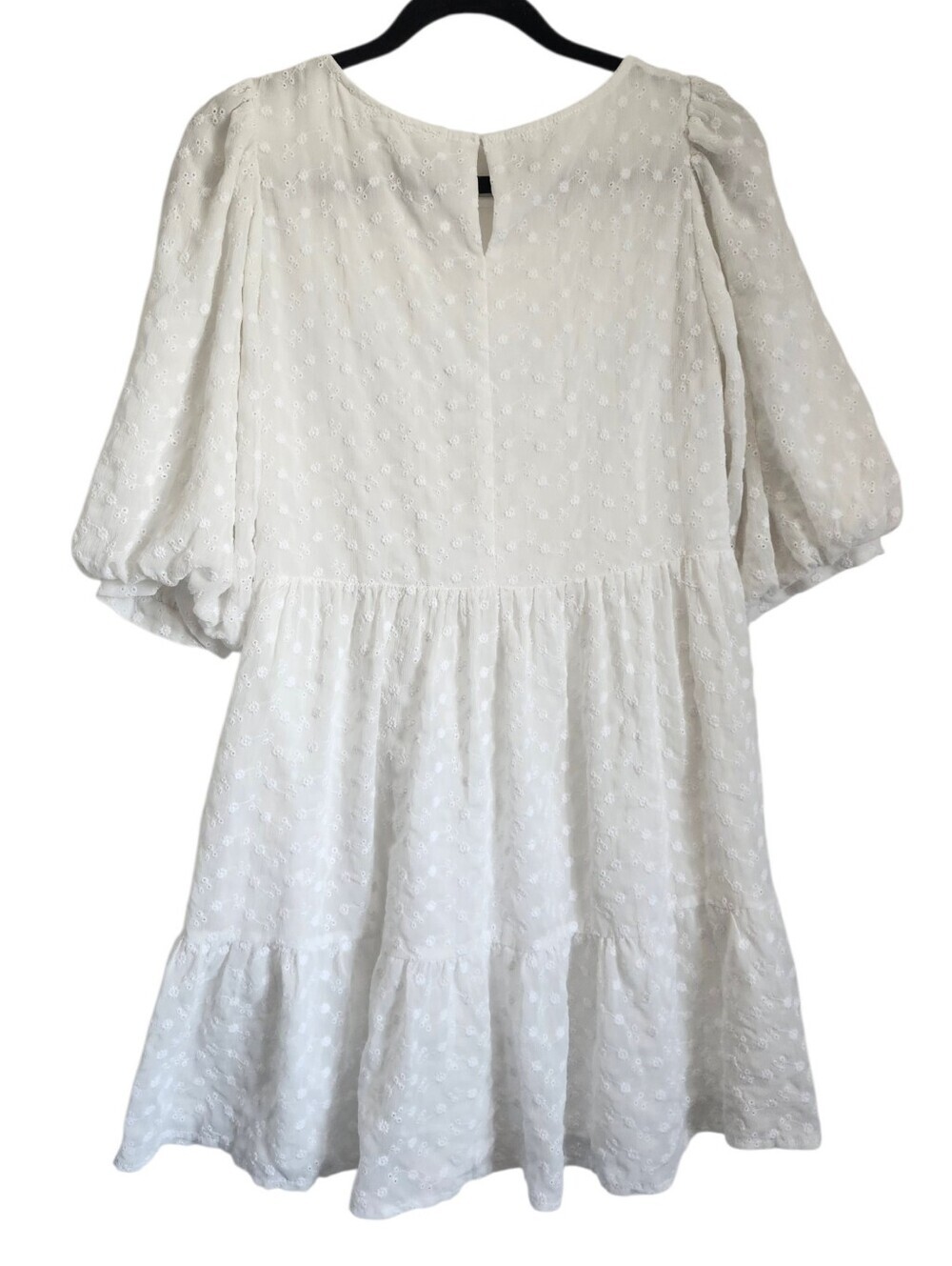 Mustard Seed Tiered Eyelet Dress - Picture 2 of 5